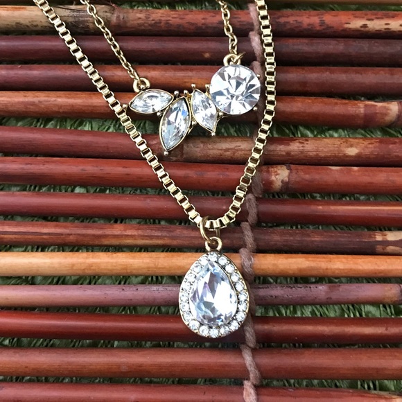 Erickson Beamon Rocks Rhinestone Necklace - Picture 5 of 9